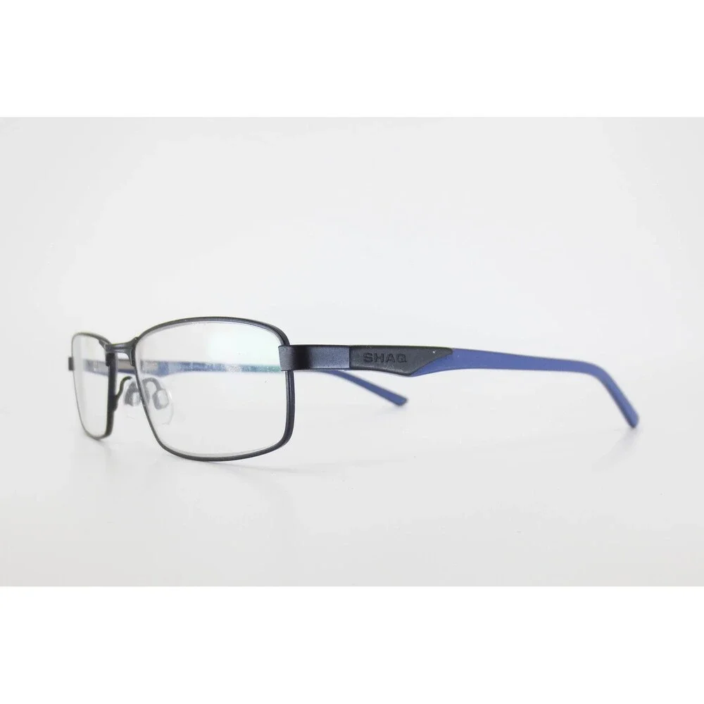 Shaquille O'Neal Signature 4005 Zyloware Navy Blue Rectangular Eyeglasses 140mm